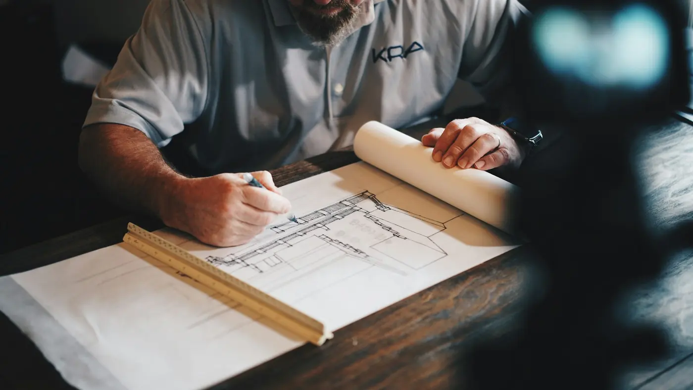 Modern construction environment representing ACS industry support