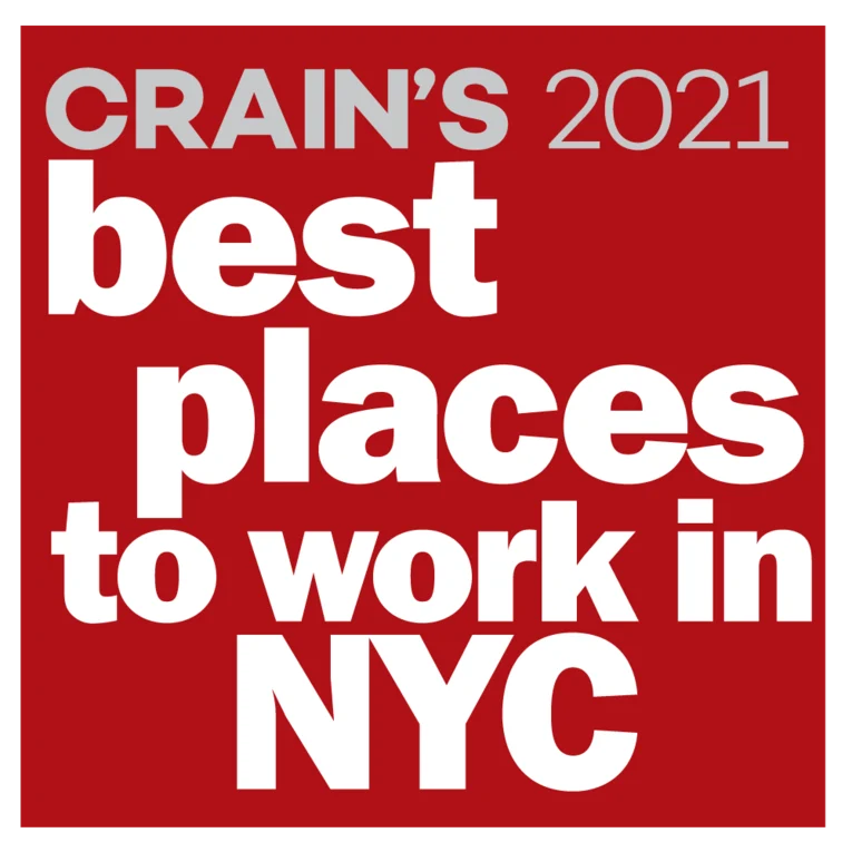 Crain’s 2021 Best Places to Work in NYC