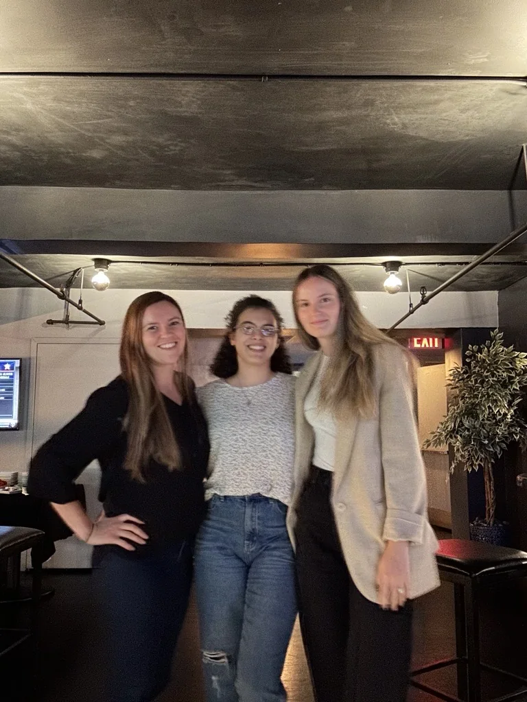 ACS happy hour team moment