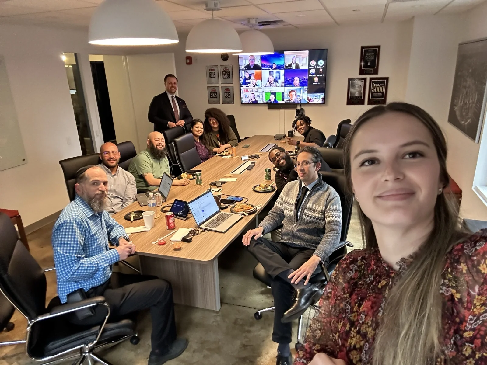 ACS Thanksgiving team moment