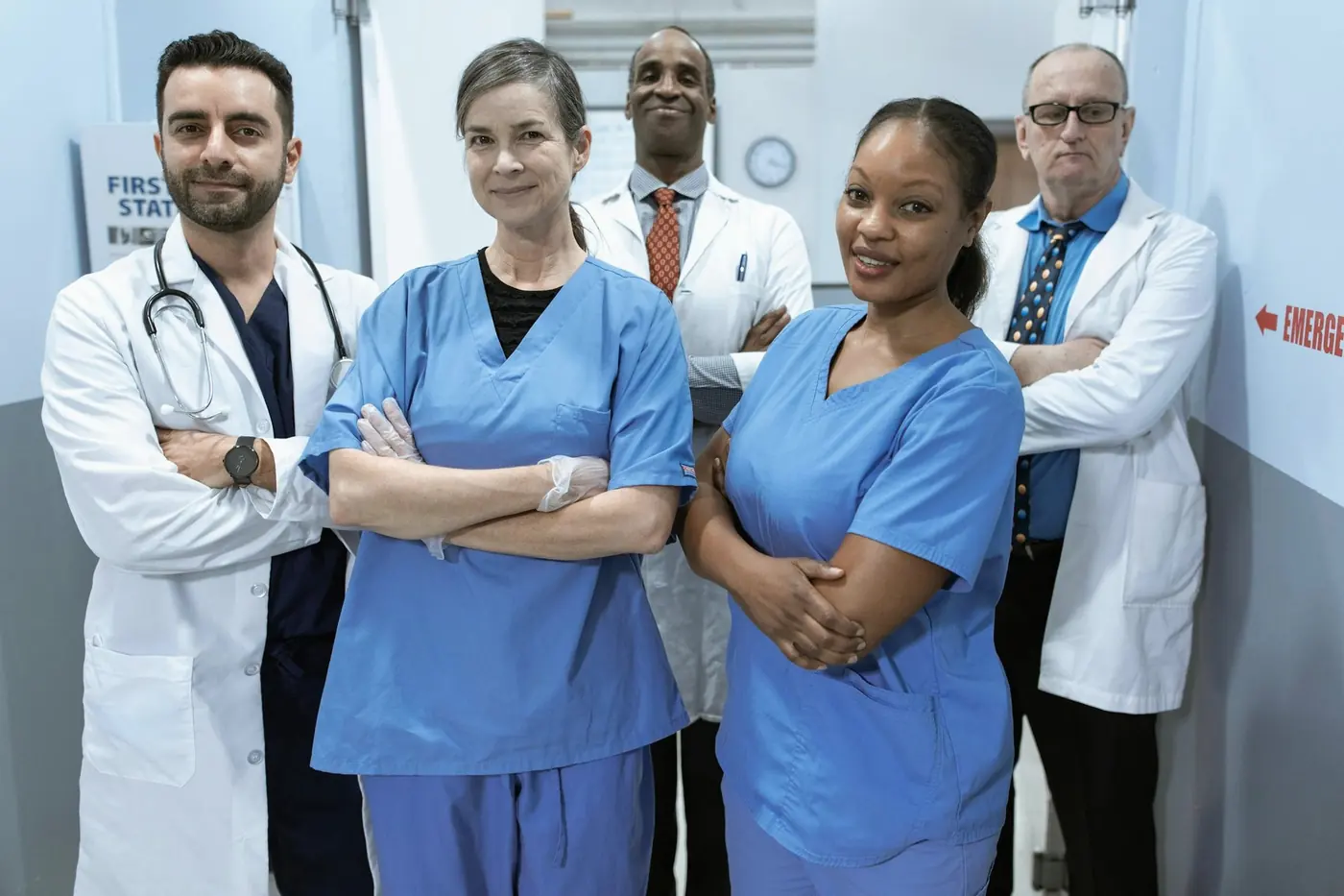 Clinical healthcare environment with patient-critical technology